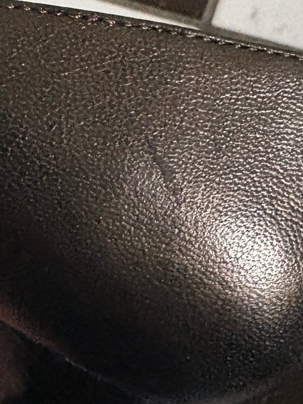 Kenneth Cole New York Women's Size 40 Leather Brown Metallic Heels - Picture 9 of 13